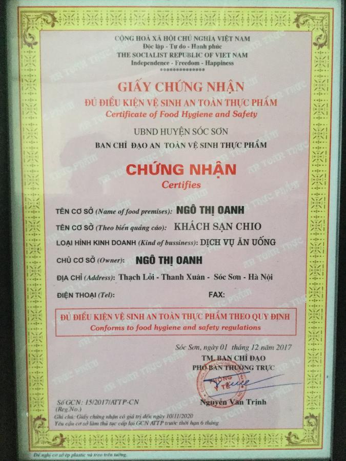 Chio Hotel Noi Bai Luaran gambar